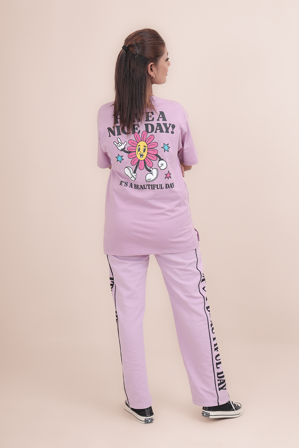 Women’s Nice Day Set – Cotton Top & Terry Bottom | Comfy & Chic | OFFDAY