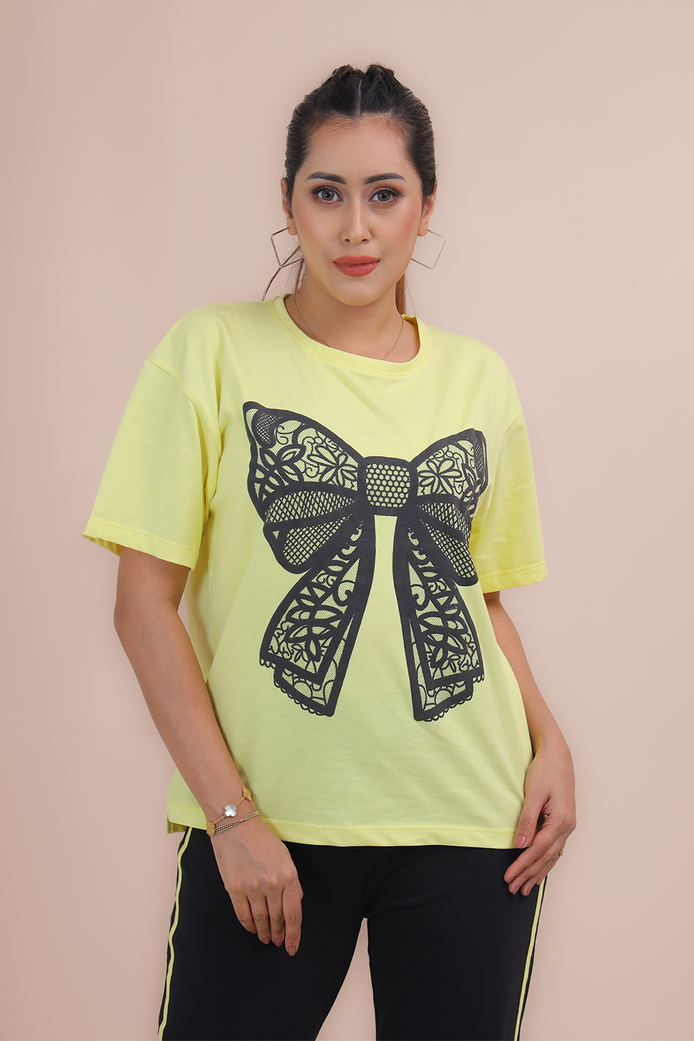 Women’s Drop Shoulder 2 Piece Outfits - Piping
